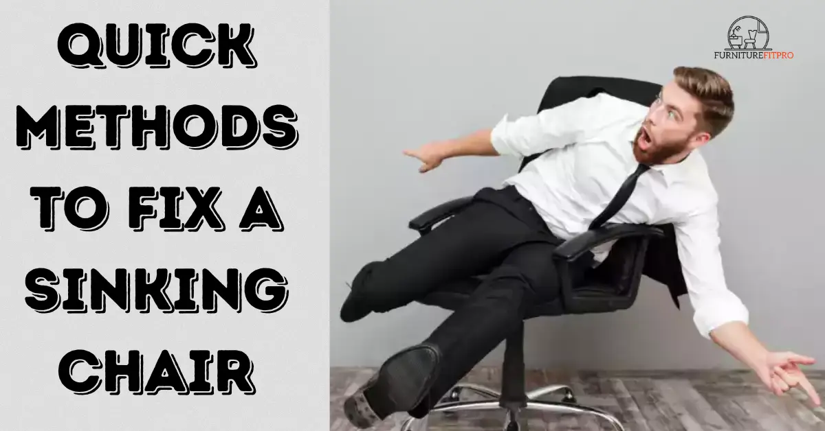 Fix a Sinking Office Chair
