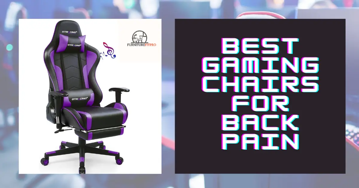 best gaming chairs for back pain