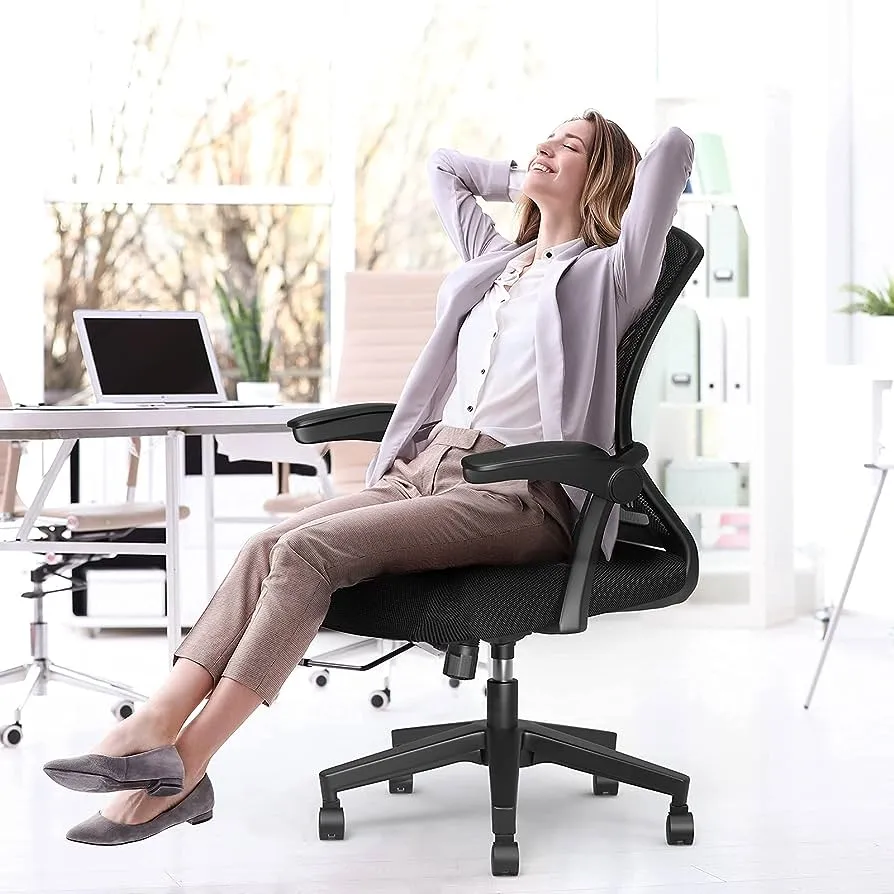 adjust an office chair for lower back pain