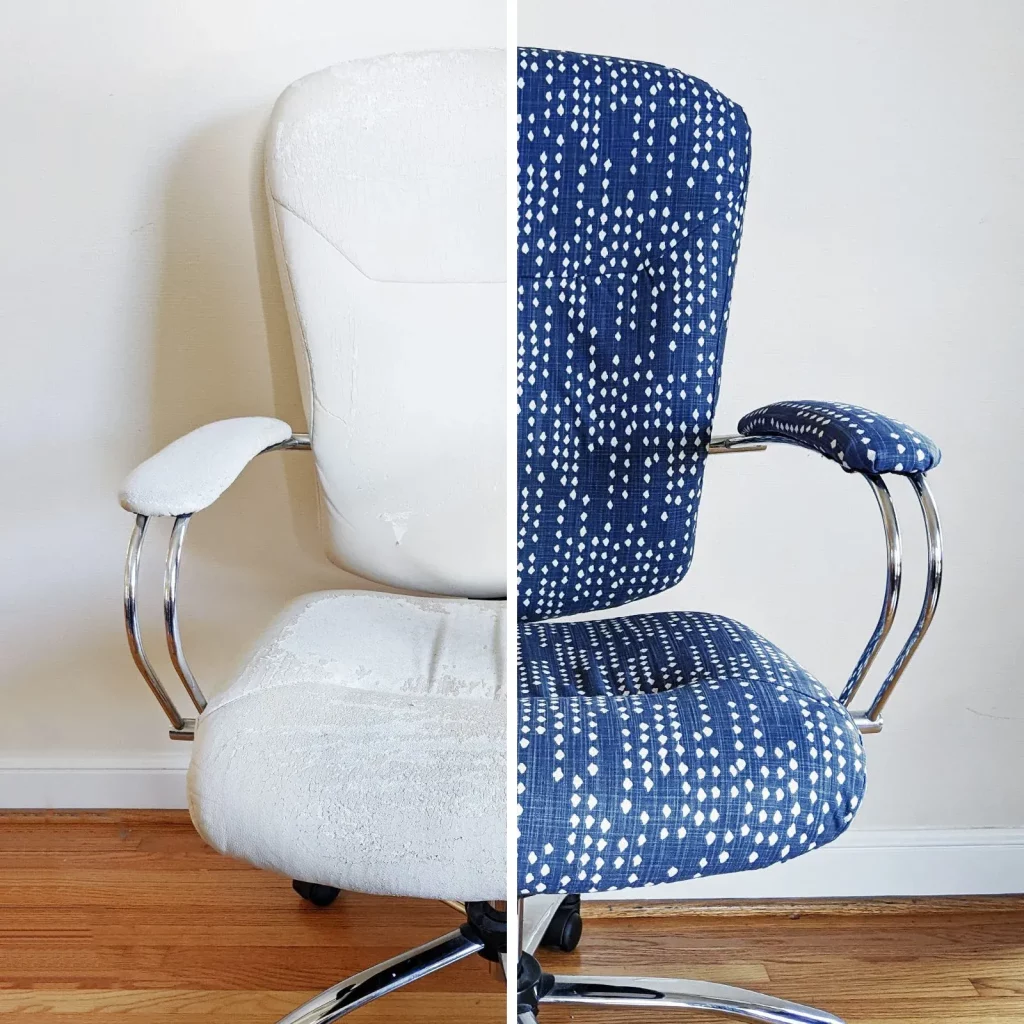  cover an office chair without sewing