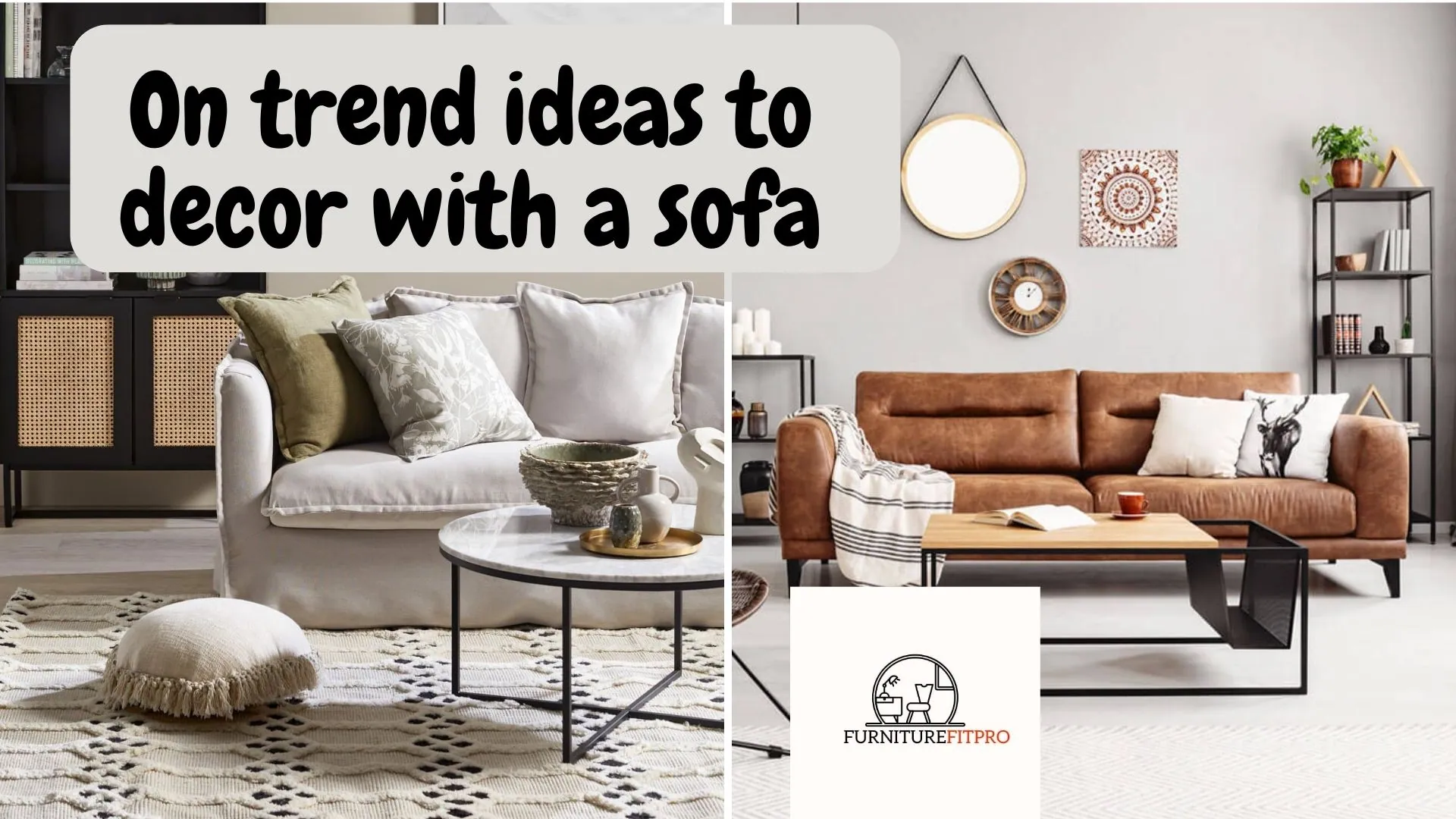 ideas to decor with a sofa